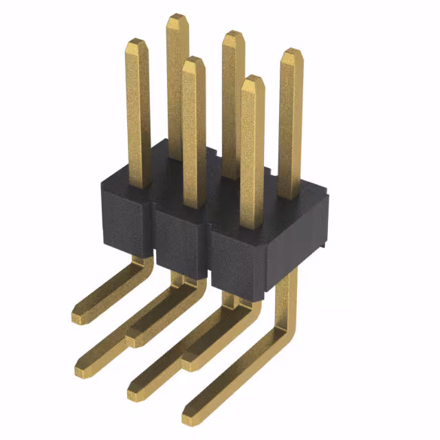 PH2RA-06-UA Adam Tech  Embases à broches mâles